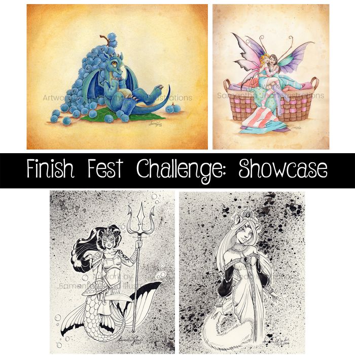 Finish Fest Challenge #5: Shoawcase by Samantha J. Lewis